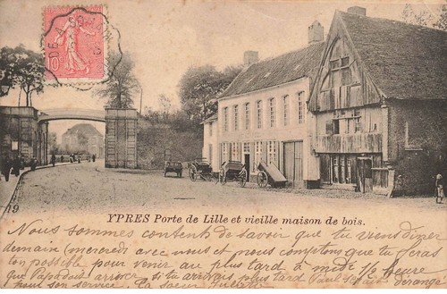 Belgique mk43950 ypres porte - belgique,