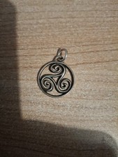 Pendentif Argent Triskel