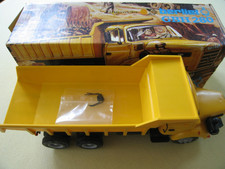 Grand camion Berliet jaune à benne GBH 280 Mont Blanc Boite d'origine - Bel état