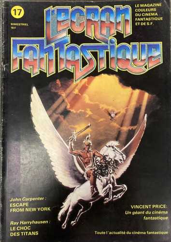 Magazine ecran fantastique - magazine,