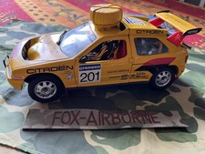 CITROEN ZX RALLYE RAID 1/18eme DE LA MARQUE SOLIDO SANS BOITE D'ORIGINE
