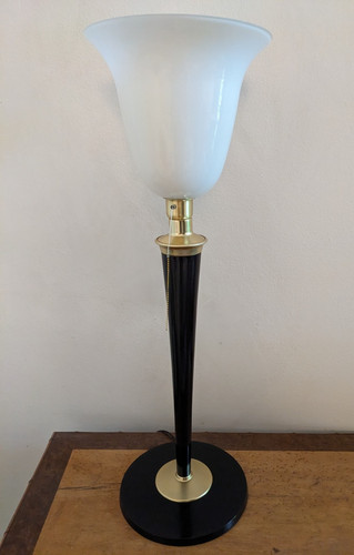 Lampe art déco mazda - déco,