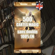 Lot de 500 cartes magic en anglais, sans double