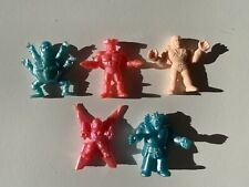 Lot cosmix 5 panosh muscleman turquoise Figurine Vintage Figure Collection Old