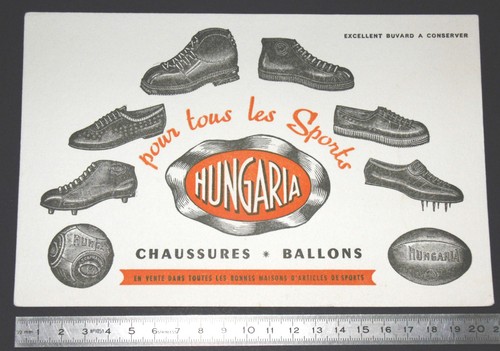 Buvard 1950 hungaria orange - hungaria,