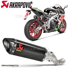 APRILIA RSV4 / Tuono V4 2017-2020 Pot échappement AKRAPOVIC Carbone RC S-A10S...