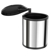 Hailo Mono Poubelle Cuisine de Salle Bain 15 Litre Montage 40cm Armoire 516025