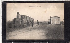 cpa MANSIGNE (72 - Sarthe) La Gare