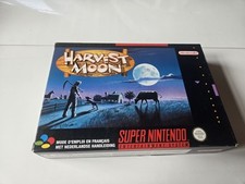Harvest Moon FAH Super Nintendo SNES Original Authentic Super NES TBE