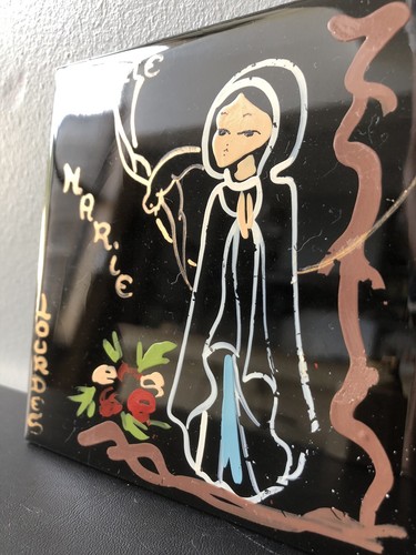 Vintage souvenir lourdes - vintage,