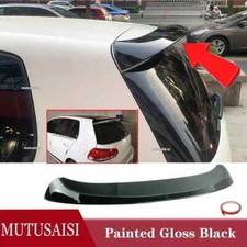 Glossy Black Rear Roof Spoiler