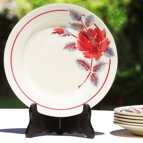 Ensemble assiettes plates - de, 6
