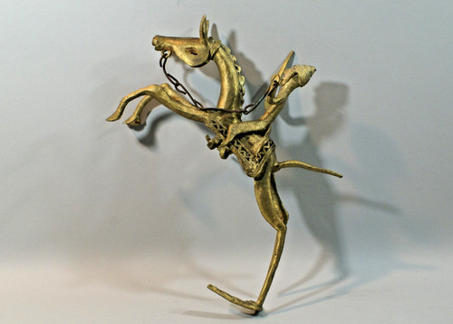 Statuette cheval cavalier - statuette,