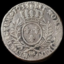 1/2 Écu Louis XV 1735 BB