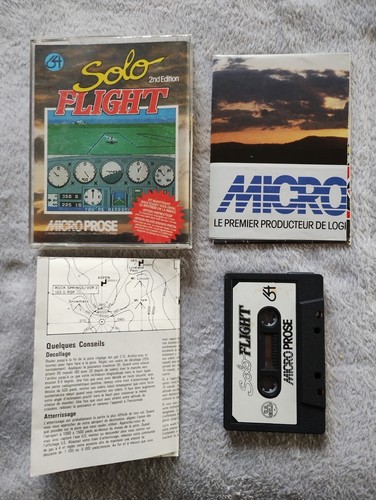 Commodore solo flight - commodore, 64