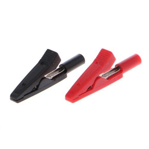 Pinces crocodiles 2 mm - pinces, 10