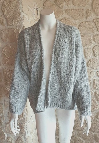 Gilet maille gris neuf - , talia