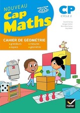CAP MATHS CP Éd. 2019 - Cahier de Géométrie-Mesure - Charnay, Roland