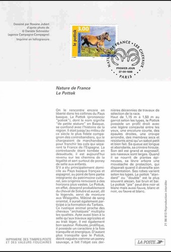 1998 notice philatélique - 1998,