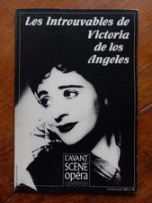 Avant-scène Opéra n° 78: Les introuvables de Victoria de los Angeles - Bon état