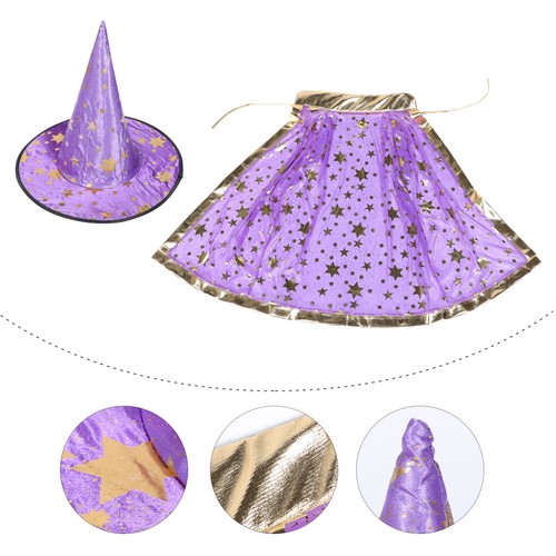 Chapeau sorcier cape - sorcier,