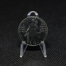 1 franc France 1996 - 100 ans de la naissance de J.Rueff, TTB+, sous pochette