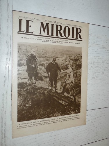 Miroir 1917 guerre - miroir,