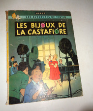 B.D TINTIN: Les bijoux de la Castafiore  / HERGE / CASTERMAN) / Etat moyen, 1963