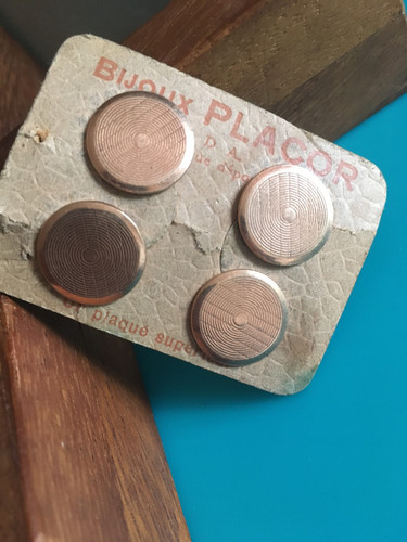 Ancienne paire boutons - boutons, de