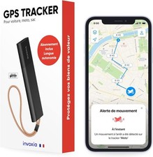 Tracker GPS CLASSIC Invoxia - Avec Abonnement Inclus - pour Voitures, Motos,... 