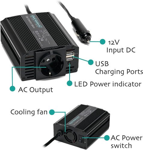 Transformateur double port usb - port,