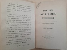 Lous Cants de l’Aubo