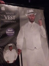 White Vest Adult Halloween