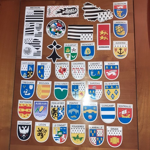Autocollants theme bretagne - 37,