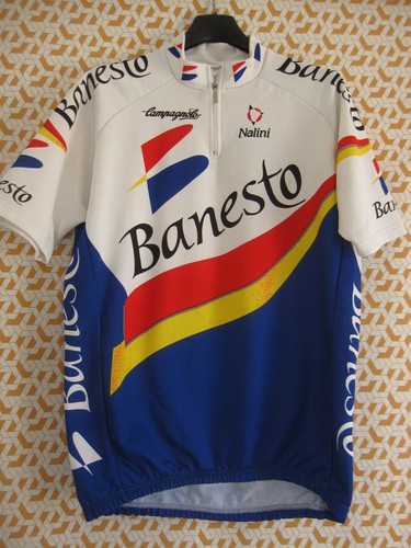 Maillot cycliste banesto - maillot,