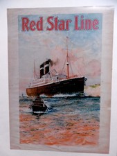 Affiche RED STAR LINE recent