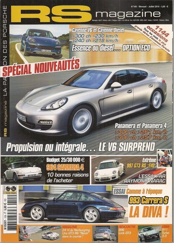 Magazine 109 porsche - rs,