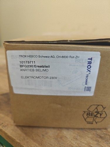 Belimo bfg 230 trox - belimo,