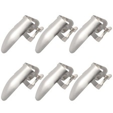 6pcs inoxydable médiators - inoxydable, en