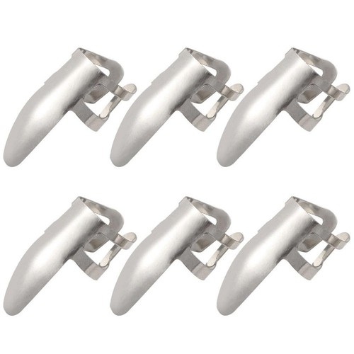 6pcs inoxydable médiators - inoxydable, en