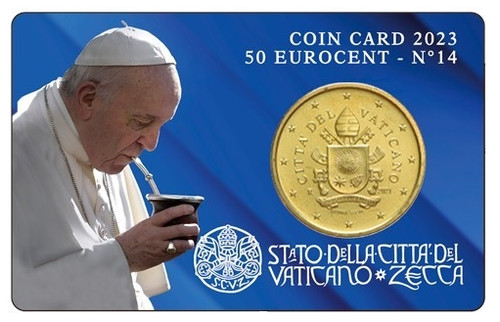 Vatican coin card - vatican,