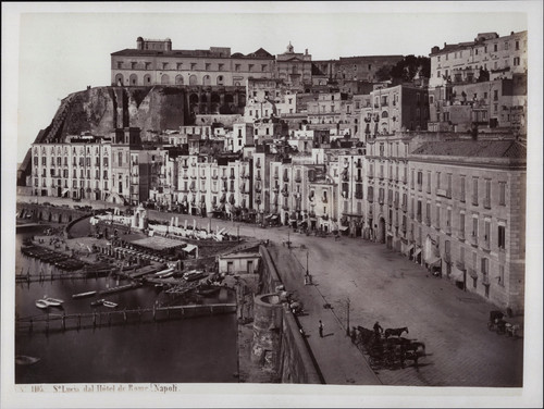 Italie naples santa lucia - santa,