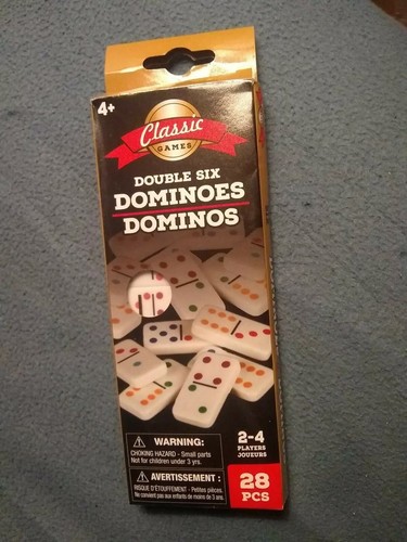 New pcs dominoes - new, six
