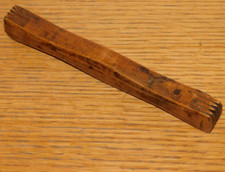 vintage ancienne PIECE en BOIS de MACHINE METIER à TISSER separateur à fil PARIS