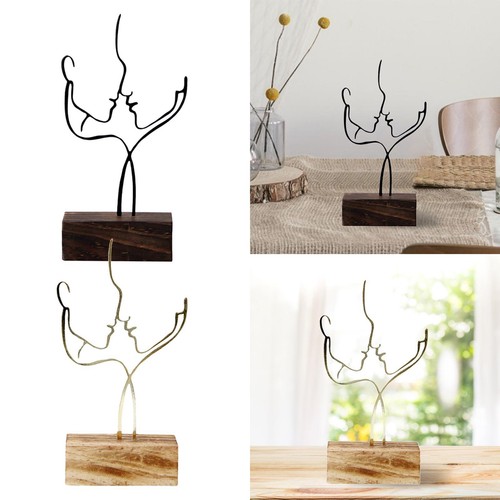 Visage abstrait sculpture - abstrait,