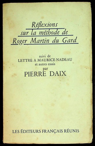Pierre daix - daix, (envoi)