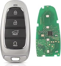 Clé vierge pour hyundai Santa