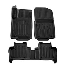 Tapis De Sol En Caoutchouc Pour Mercedes ML W166 2011-2015 5-Pcs Scoutt Premium