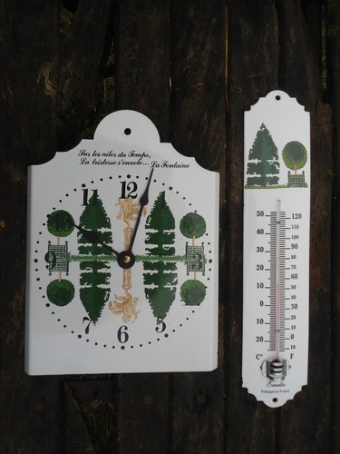 Thermometre horloge pendule - thermometre+,
