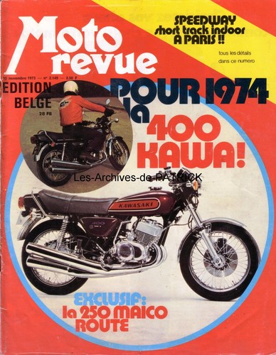 Moto revue 2149 - kawasaki, 400
